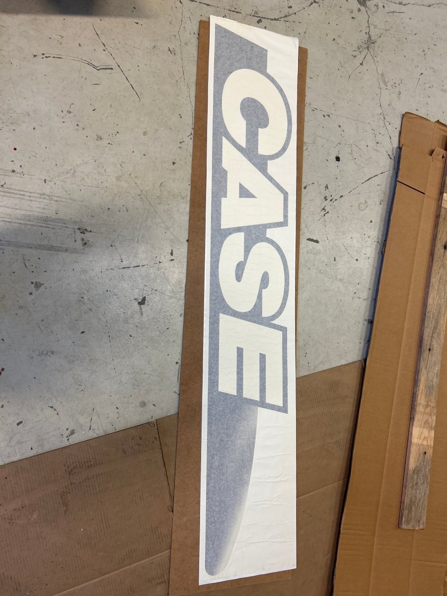 Decal "Case" CX210B v.s. Bom - Dagenborg Maskin AS