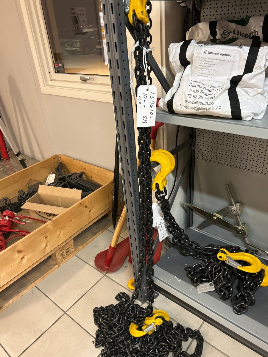 Lastesikring tungtransport 10 mm 12,8 tonn 5 meter - Dagenborg Maskin AS