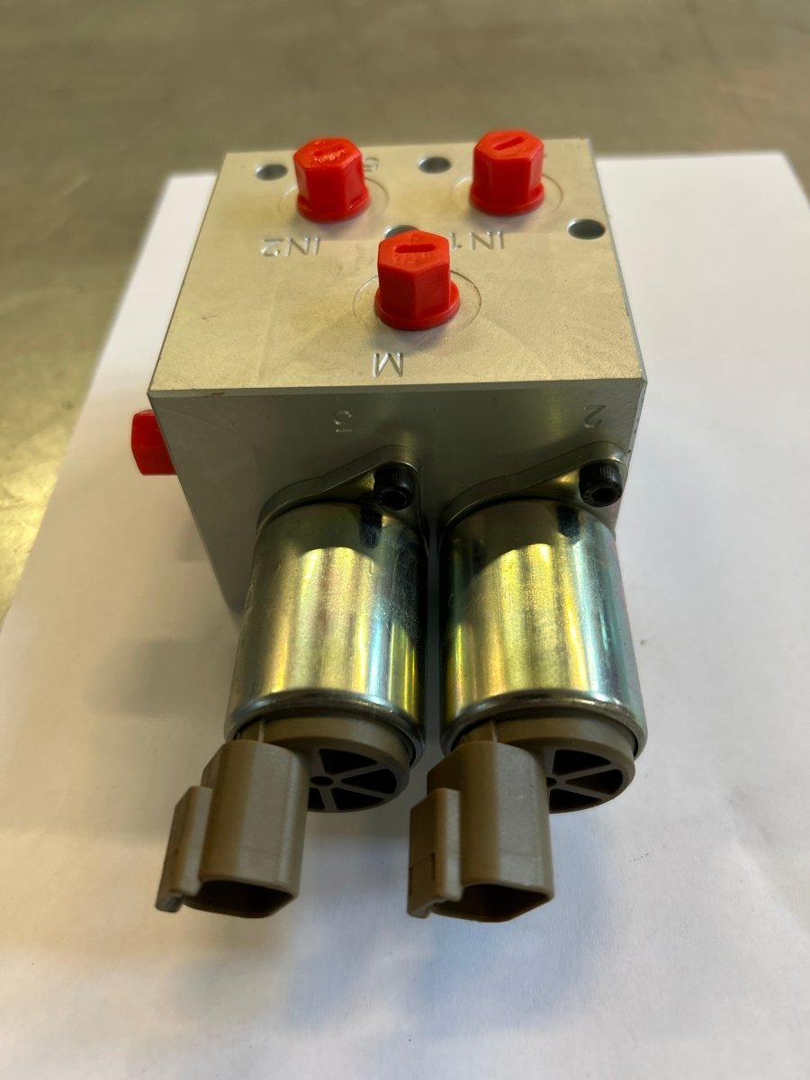 Pytser ventil dobbel 12v - Dagenborg Maskin AS