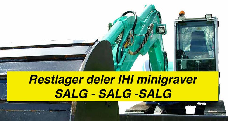 IHI minigraver - Dagenborg Maskin AS