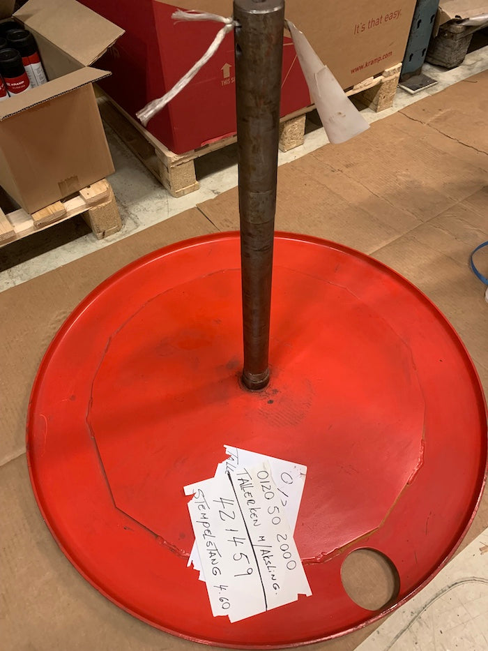 Tallerken m/aksling KTS