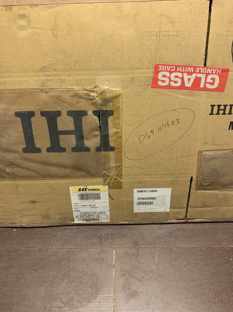 ihi 55J glass siderute