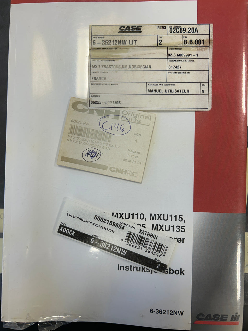 Instruksjonsbok MXU Norsk