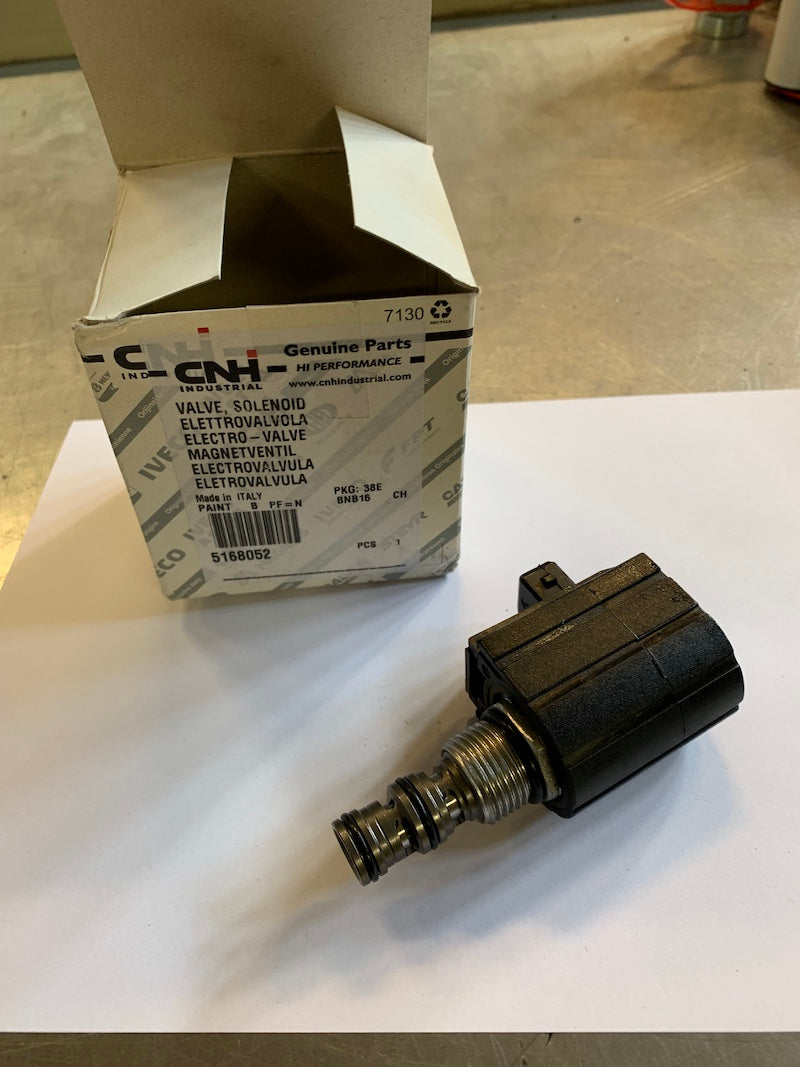 VALVE, SOLENOID T4.75/T7.165/TN/JXC/MXM/PUMA 155/PUMA 185