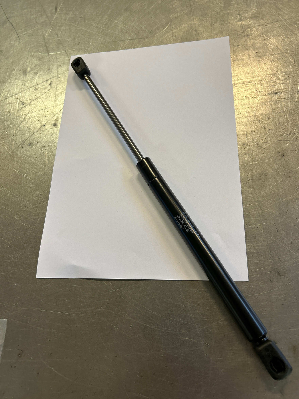 Gassdemper frontrute JX 410mm 150N