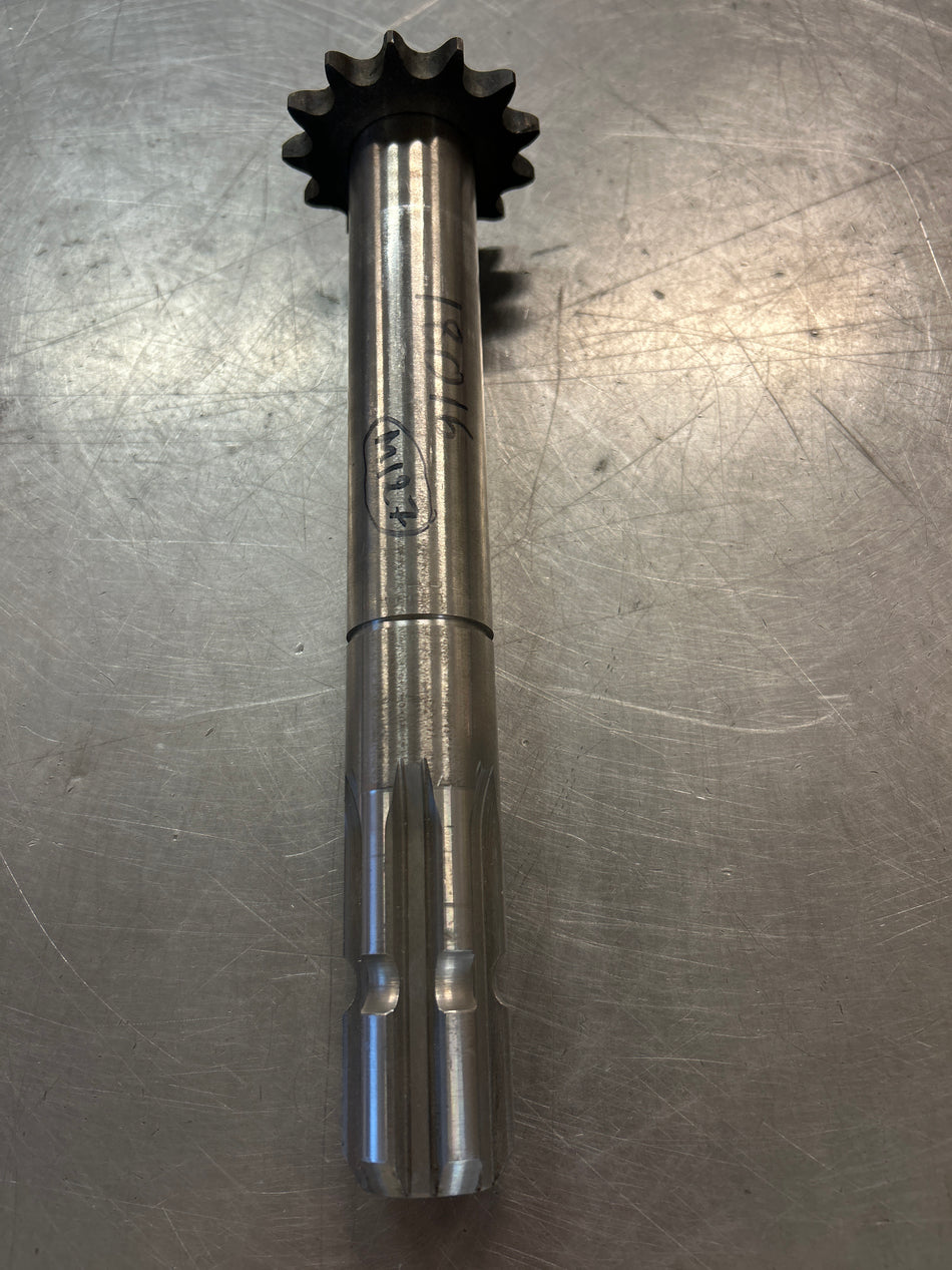 Aksling med tannhjul Fransgård