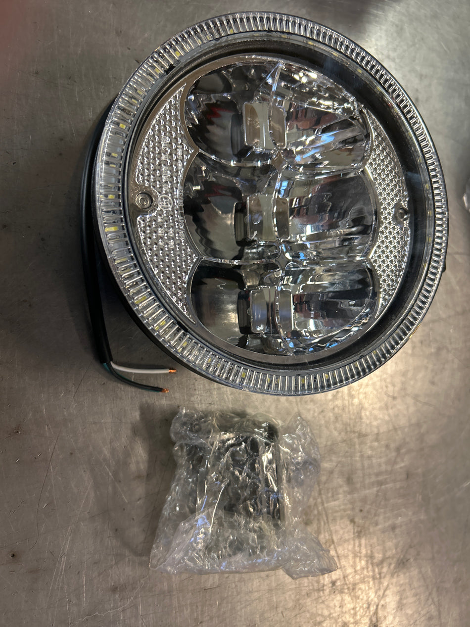 Rund LED fjernlyslykt