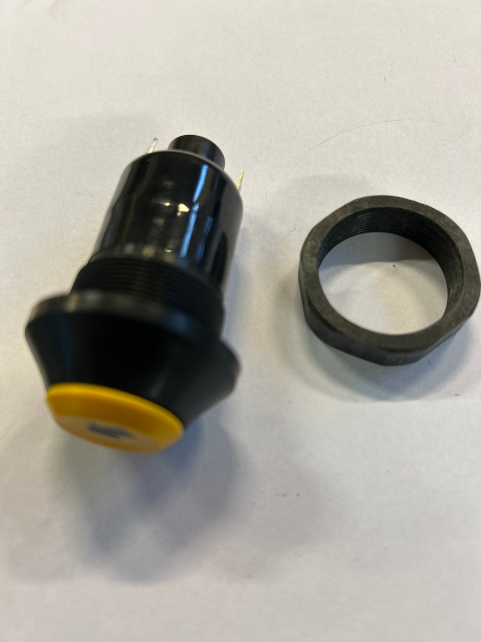 Bryter bakskjerm løft/senk Maxxum Gul knapp