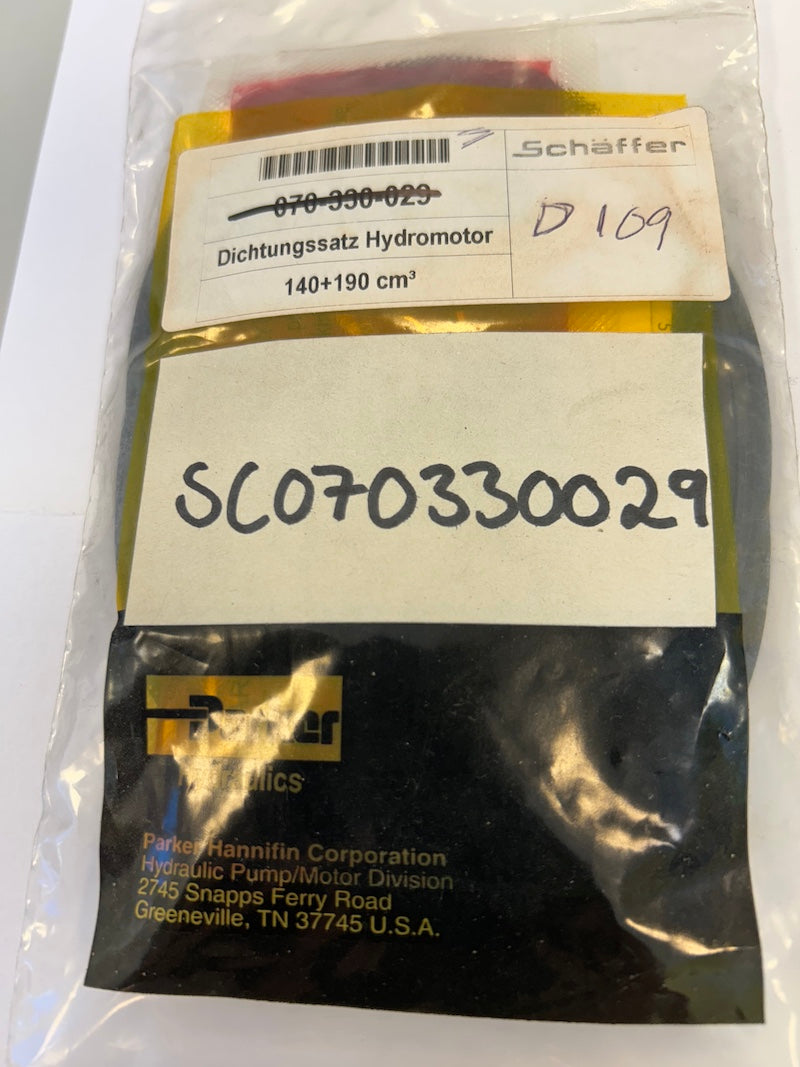 Rep sett hydraulikk motor Shaffer