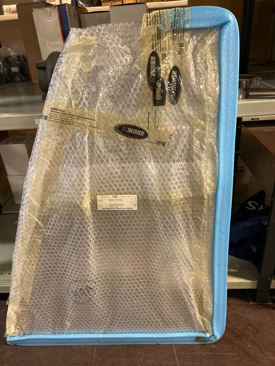 Glass øvre dørrute IHI 25J - 55J/ 28N - 55N/ 40JX/40NX/80NX - Dagenborg Maskin AS
