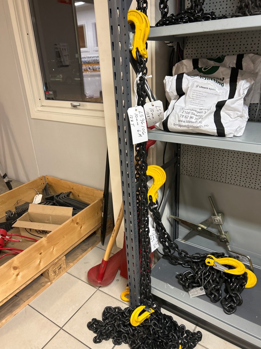 Lastesikring tungtransport 10 mm 12,8 tonn 6 meter - Dagenborg Maskin AS