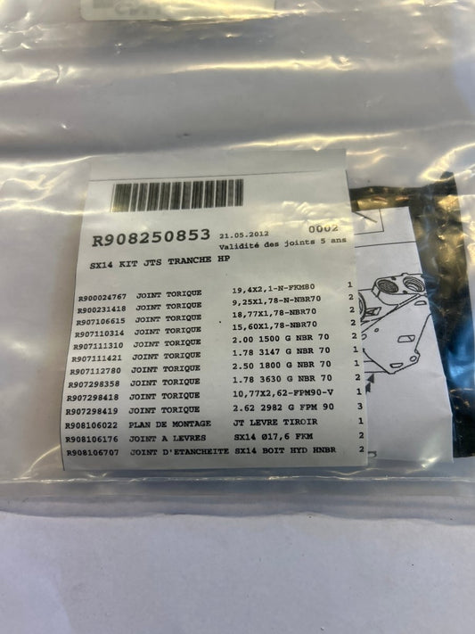 O - ring Kit Kontrollventil WX95/WX125 - Dagenborg Maskin AS