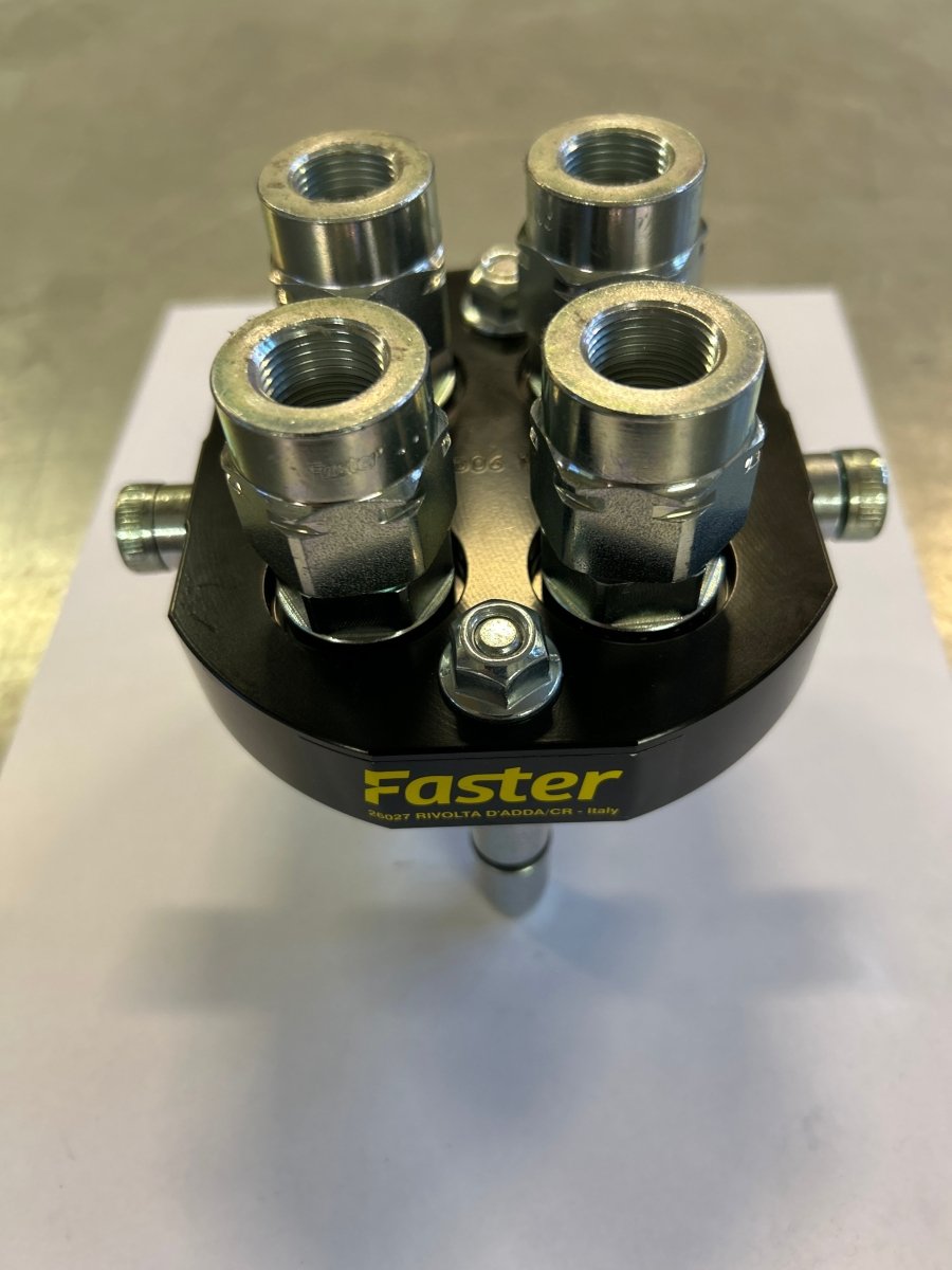 P506 Multifaster Han 4X3/8" Hun 3/8" BSPP Faster Redskapsdel - Dagenborg Maskin AS